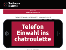 Tablet Screenshot of chathouse-roulette.de